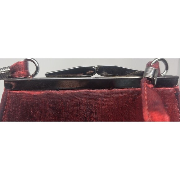 Hawaiian Floral Orchid Multicolor 8.5x5" Beaded Purse Crossbody Shoulder Bag - Picture 5 of 14